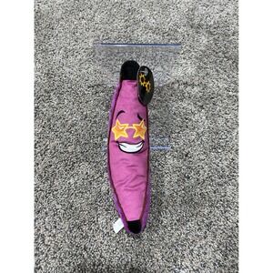 Toy Works Purple Banana Plush Star Sunglasses Stuffed Toy 8 Inch NWT